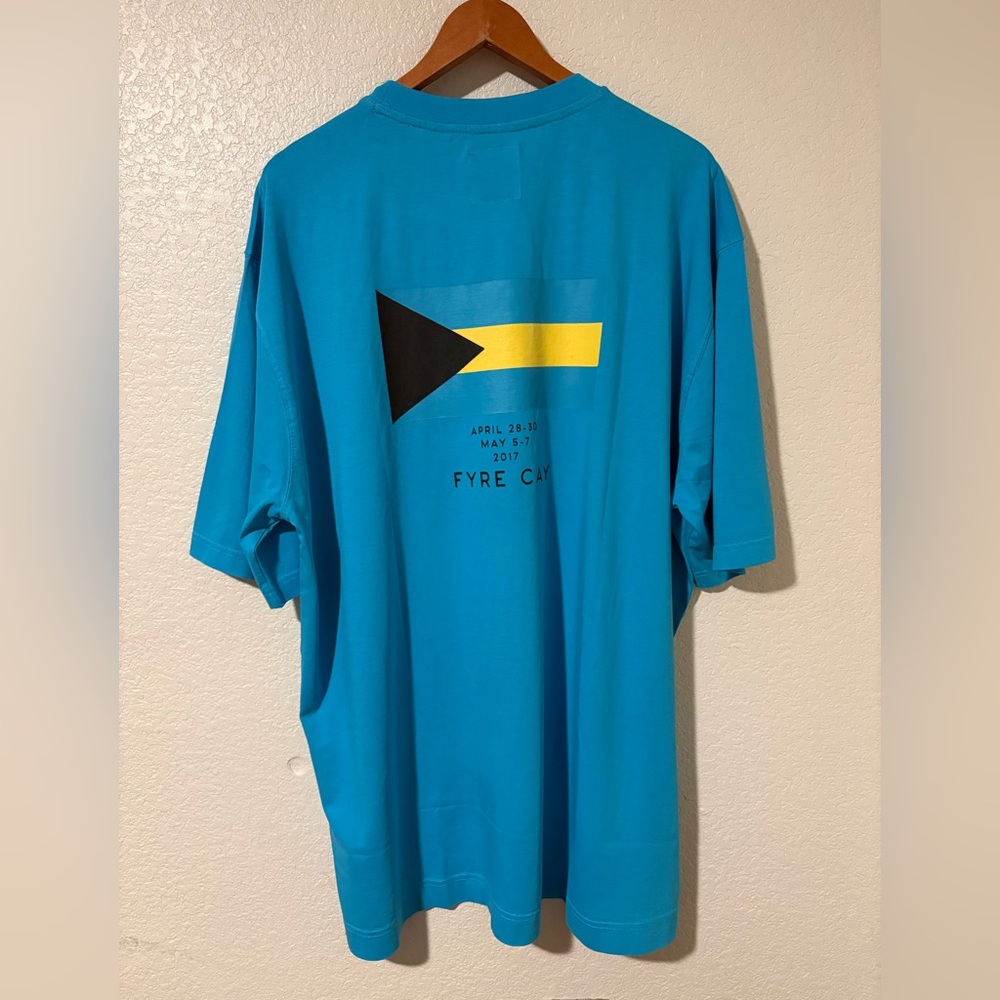 Fyre Festival “Fyre Cay” 2017 Tee NWT